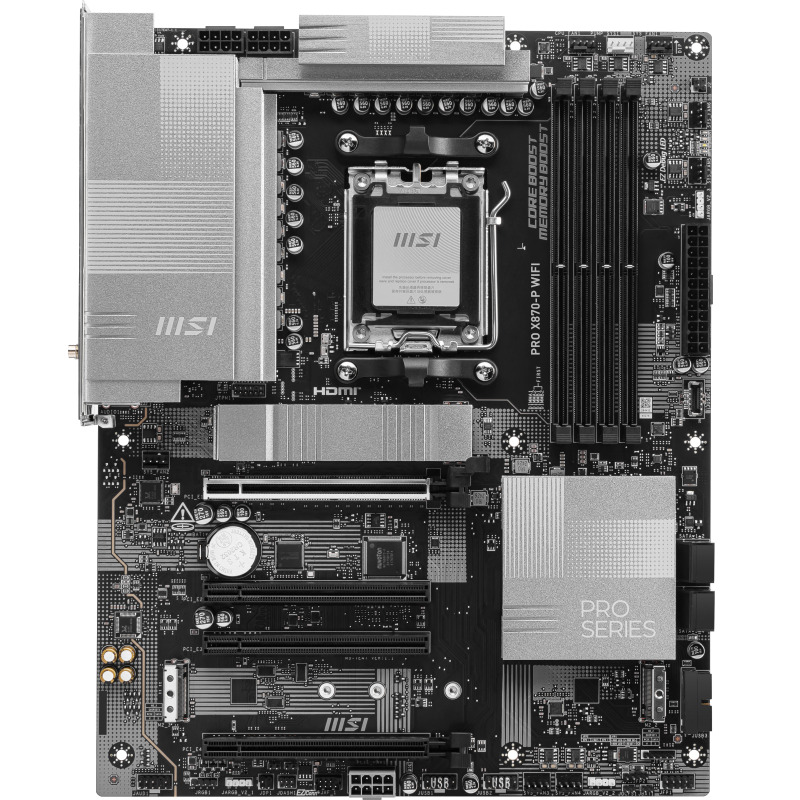 MB MSI X870 AMD S-AM5 9000A GEN/4X DDR5 5000/PCIE 4.0/HDMI/4XUSB 2.0/M.2/ATX/WIFI 6E/BLUETOOTH 5.3/GAMA MEDIA /GAMER/RGB image 3